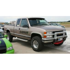 Frontrude 2 tonet Chevrolet C/K Pick-up 1988 til 2002 m/sideliste (DW1217GB - DW1026GB - DW1084GB)