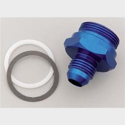 Fuel fitting bl� til Holley og Rochester karburator, 6 AN Male to 7/8-20  (26-73)