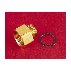 Fuel fitting til Holley & Demon karburatorer, Male 9/16-24 in. to Female 5/8-18    (26-43)