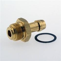 Fuel fitting til Holley, Demon, Carter og Edelbrock, gevind 9/16-24, til slange str 5/16"   (26-24)