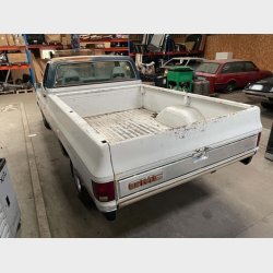 GMC C10 5,0 Pick-up fra �rgang 1984. Syn og klarg�r selv eller k�b den nysynet p� plader