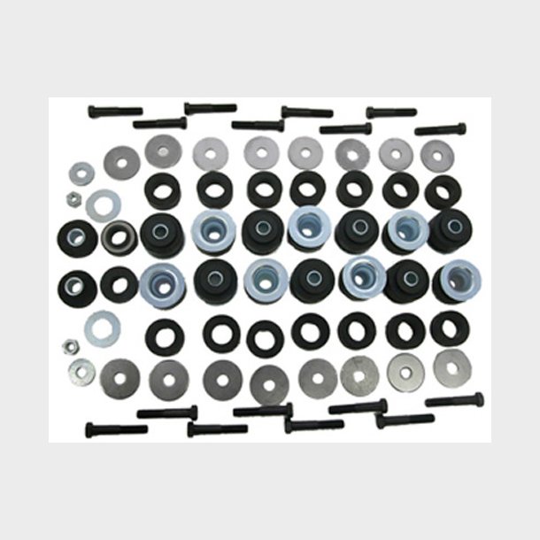 Body mount Pontiac M/S 1964 til 1967 (Keystone GMK-4032990681S)