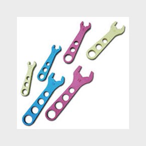 Gaffel n�gle s�t i aluminium til AN fittings (R6211 RPC) ALUM AN WRENCH 6 PC SET