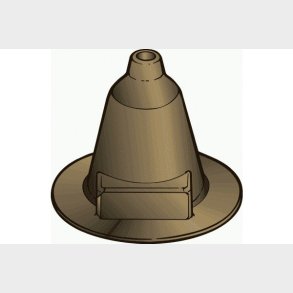 Gearmanchet brun Ford Pickup 1932 til 1947 (Mac Tan 47-20523-1) Gear Shift Boot Ford Truck