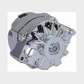Generator chrome 100 amp. GM V8 1955 til 1987 (P33902 - RPC R3902 - 67127)