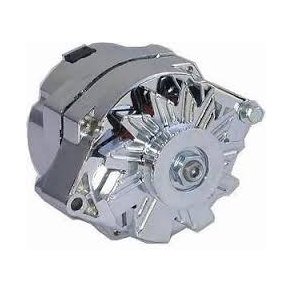 Generator chrome 100 amp. GM V8 1955 til 1987 (P33902 - RPC R3902 - 67127)