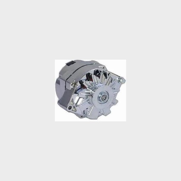 Generator chrome 100 amp. GM V8 1955 til 1987 (P33902 - RPC R3902 - 67127)