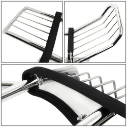 Grille Guards 1988-1998 Chevrolet/GMC C/K, Tahoe, Suburban Yokun fra 1988 til 2000 (Bull Bar ssd-grillg006ss) Stainless Steel Polished