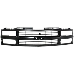 Grille sort Chevrolet & GMC Pickup 1994 til 1999, Grille For Chevrolet K1500 C1500 For Models with Composite Headlights