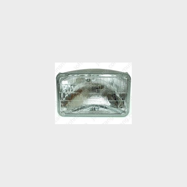 Forlygte halogen sealed beam n�r &amp; fjernlys 165mm. x 105mm (H4656 - H4652)