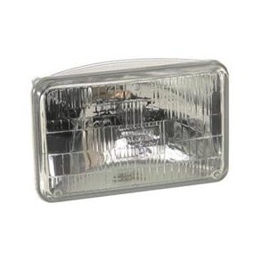 Forlygte halogen sealed beam fjernlys 140 mm. x 80 mm. (H4701)