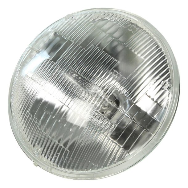 Forlygte 5-3/4" halogen sealed beam n�r &amp; fjernlys (H5006)