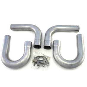  Sidepipe Hookup kit 409 Stainless Steel Universal (Patriot H7402)
