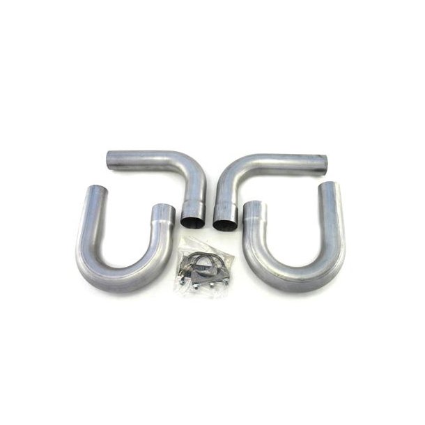  Sidepipe Hookup kit 409 Stainless Steel Universal (Patriot H7402)