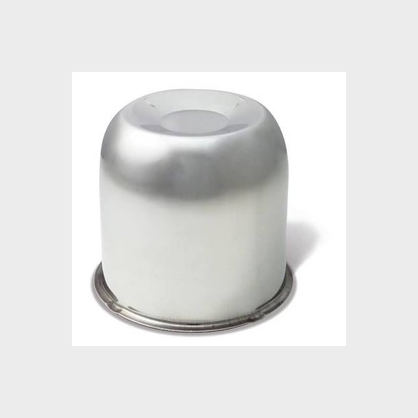 Centerkapsel lukket rustfri st�l dia.m. 4,25" = 10,8 cm. (Gorilla HC202SS)