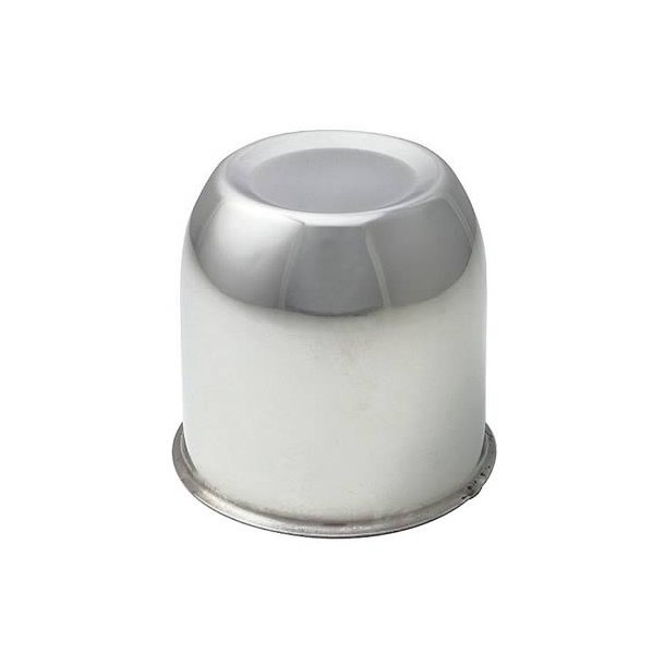 Centerkapsel Rustfristl dia.m. 3,3" = 8,3 cm. (Gorilla HC216SS)