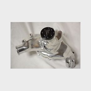 Vandpumpe lang Poleret Alu Chevrolet B/B 1965 til 1996 (R6963POL)