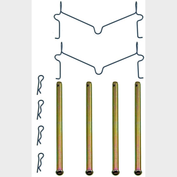 Monteringss�t bremseklodser for Hummer H3 2006 til 2010 (HW5788)