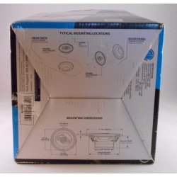 H�jtaler s�t med 2 stk. 6.5" - 6.75" 3-WAY Speakers 200 Watt