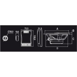 H�jtaler s�t med 2 stk. Alpine SPG-69C2 6x9" (16 x 23cm.) spg69c2