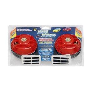 Horn Deluxe High and low, Horn s�t med h�j og lav tone (320-2T 3202T) Electric Horns