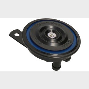 Horn h�j tone i fabrikatet Raze. Disc Horn, 100-105 dB, 12V universalhorn. 100-105 db.