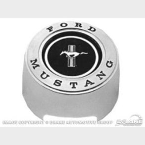 Horn tryk knap til Ford Mustang 1965 & 1966 til Oe' Deluxe rat, c5zz-3623-ar