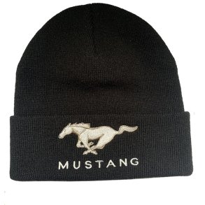 Hue Ford Mustang Cuff Beanies 62111, Ford Mustang Script