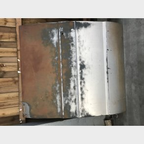 Skyded�r Dodge van -1977 (Brugt Texas import) Sliding door Dodge Van