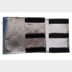 Isolering af starter (T�ler temperatur op til 2000 F)  Universal Starter heat shield 7 X 24 in Wrap Self Attaching