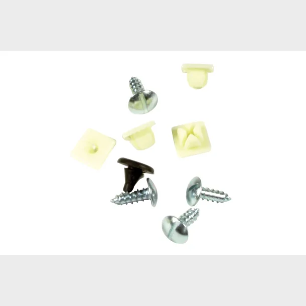 Front license plate mounting kit 1968-72 Corvette 