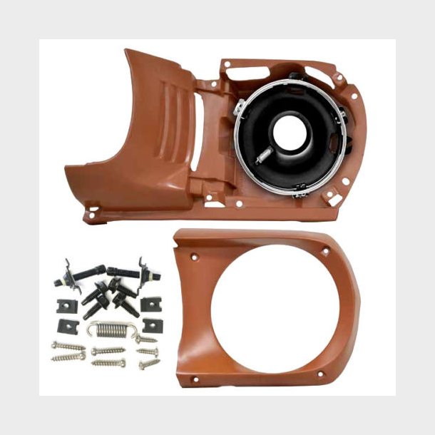 Karosseridel, sk�rm/lygte n�se-s�t til venstre for Ford Mustang 1964� til 1966 (fm-bh004) Bucket 