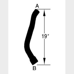 K�lerslange nederste GM 1971 til 1981 (Dayco 70661 - Gates 20854)