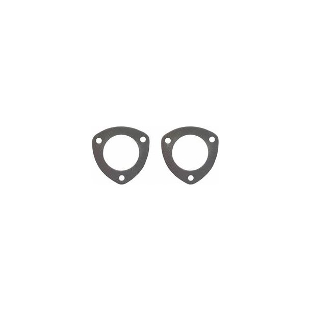 Kollektorpakningsst (2 sk.) 2,5" (Felpro 2014) Collector Gaskets, Triangle