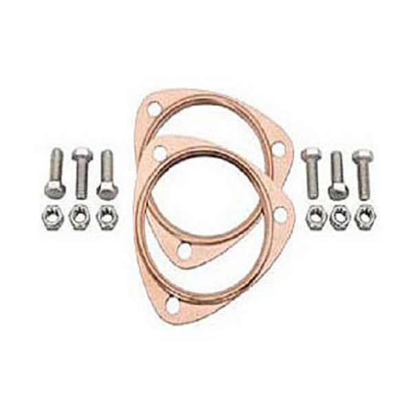 Kollektorpaknings st Copper (2 stk.) til 3" = 76,2mm. Bolt cirkle 3" dia. (RPC R7502 - Mr. G7177C)