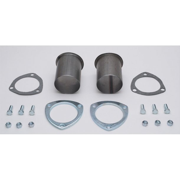 Kollektor st til Headers 3" til 3" Header Reducers, 3-Bolt Flange, 3 in. Inlet, 3 in. Outlet, Steel