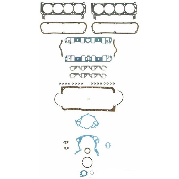 Komplet pakningsst Ford 351W (Enginetech F351W-7 - Felpro FS8548PT2 - Sealed Power 260128)