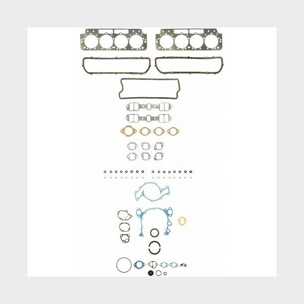 Komplet pakningss�t Cadillac 429" 1964 til 1967 (Felpro FS7893PT3 - OHGS 7893PT3) Se info bundkarpak