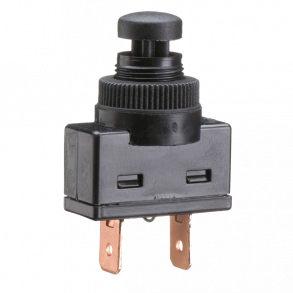 Kontakt rund med tryk-funktion til feks. horn eller sprinkler p 16 AMP (0422300)