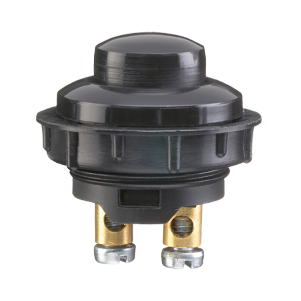 Kontakt rund med trykfunktion til feks. horn eller sprinkler p� 20 AMP (0422305)