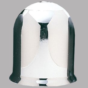 Kugleskjuler i chrom lavet af frost og slagfast plast. Til tr�k med 50 mm kugle (varenummer 0390801)