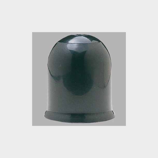 Kugleskjuler i sort lavet af frost og slagfast plast. Til tr�k med 50 mm kugle (varenummer 0390800)