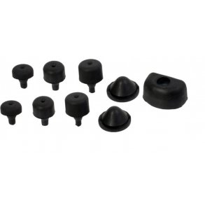 Anslagsklodser / Hood bumper kit i 9 dele Ford F1/F2 1948 til 1952 (LMC 41-1500)