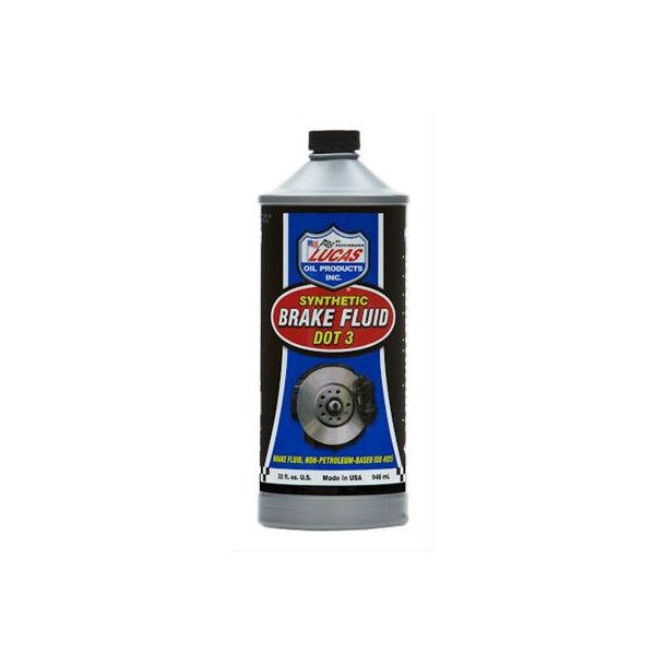Lucas bremsevske Dot 3 1qt = 946 ml (Brake Fluid FH 32 oz) Lucas Brake Fluid 10826