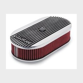 Luftfilter m. Poleret Aluminums l�g, Edelbrock Elite II Series Air Cleaners 4273