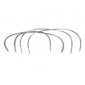 Hjulbuelistest Pontiac GTO Lemans 1970 til 1972 (Dynacorn M1563) Wheel opening moulding set