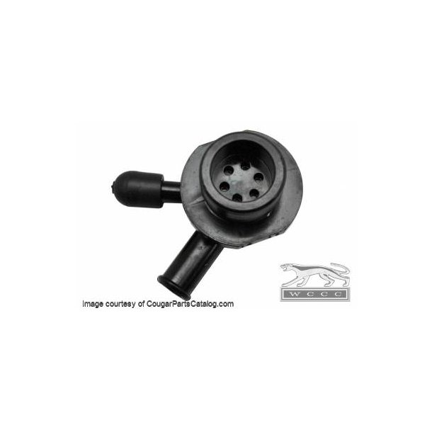 Vacuumventil til bremseforstrker Ford med 2 studse (Ford M2365A)