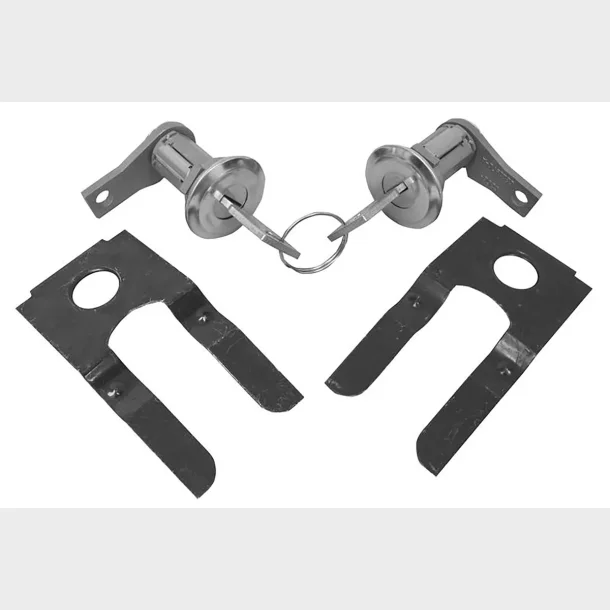 D�rl�ses�t m. 2 n�gler Ford 1961 til 1966 (TFA MA25614 - Mac�s 48-37691) Door Lock Cylinders
