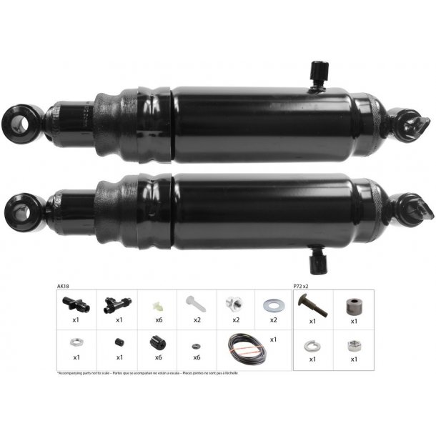 Stddmperst bag Hi-jackers GM 1964 til 1970 (Monroe MA702)