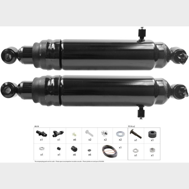 St�dd�mpers�t bag Hi-jackers GM 1965 til 1976 (Monroe MA719) Se under beskrivelsen